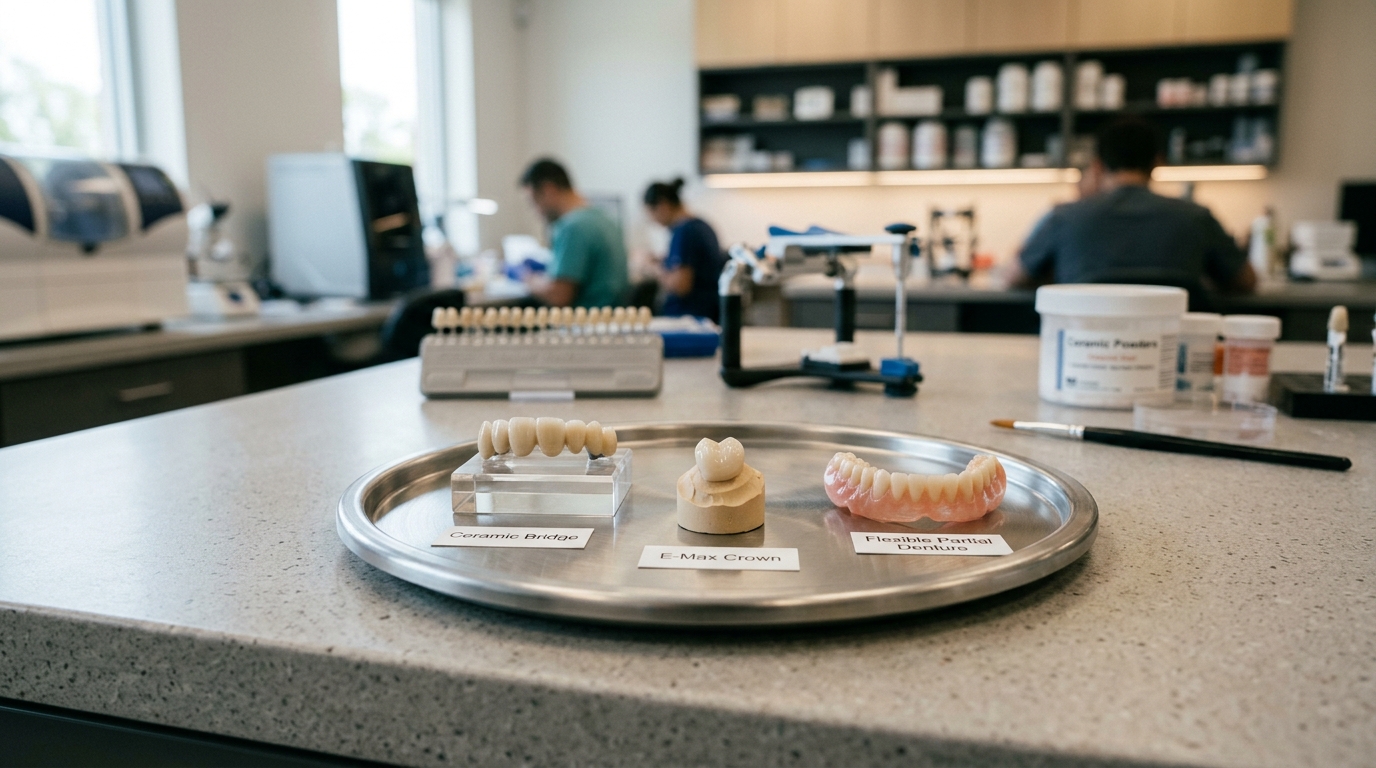 Crowns, Bridges and Dentures